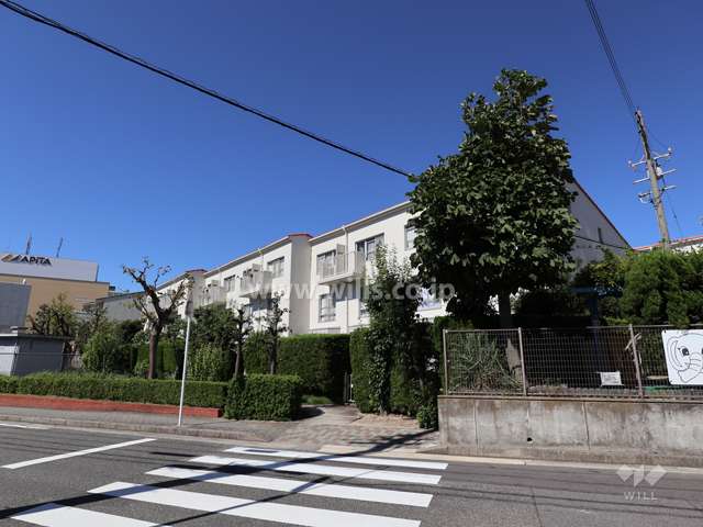 タウン千代田橋10棟の外観（南東側から）