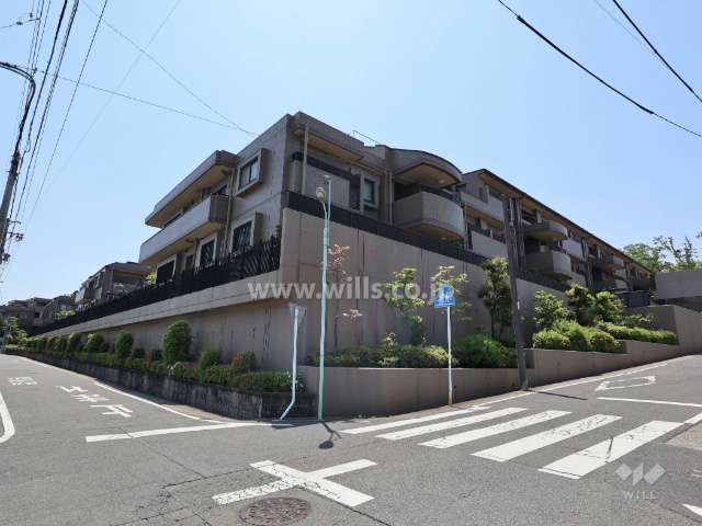 ライオンズガーデンヒルズ富士見台五番館の外観(北東側から)