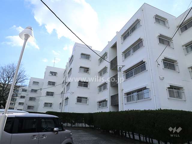 四観音住宅の外観(北西側から)