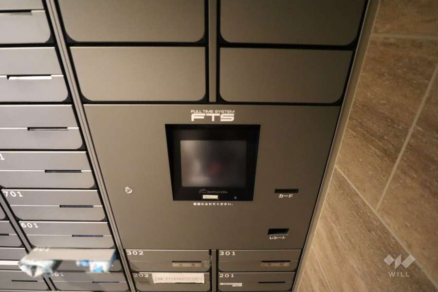 宅配ボックスの操作盤