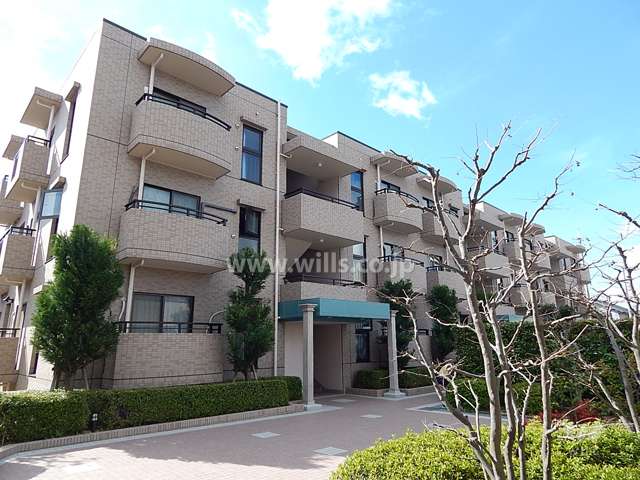グランフェルティ東豊中三ッ池2番館の外観（北東側から）