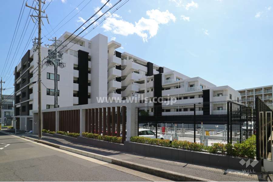 シティハウス上社ヒルズの外観（北東側から）