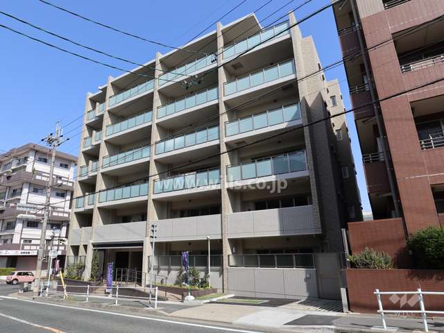 ユニーブル社が丘テラスの外観(南東側から)