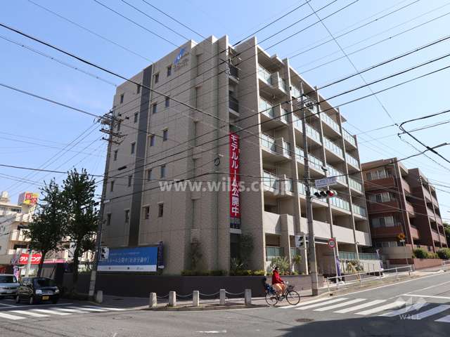 ユニーブル社が丘テラスの外観(南西側から)