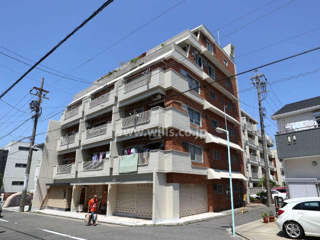 メゾン振甫の外観(南東方向から)