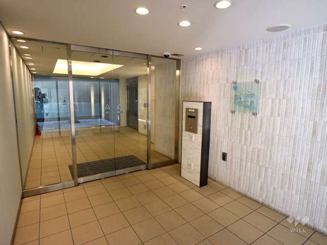 ヴィラス星ヶ丘の森ブライトヴィラのエントランスホール※オートロック付です。