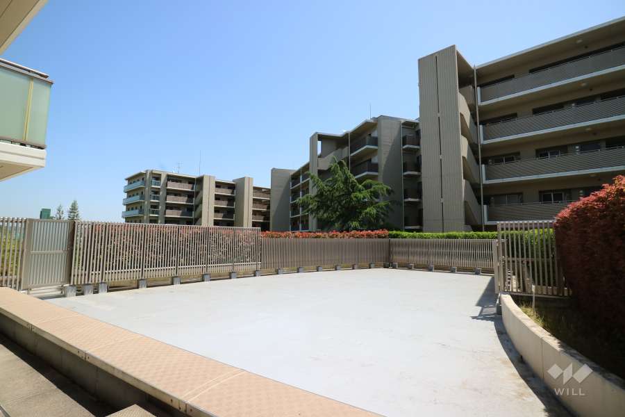 コミュニティルームバルコニー