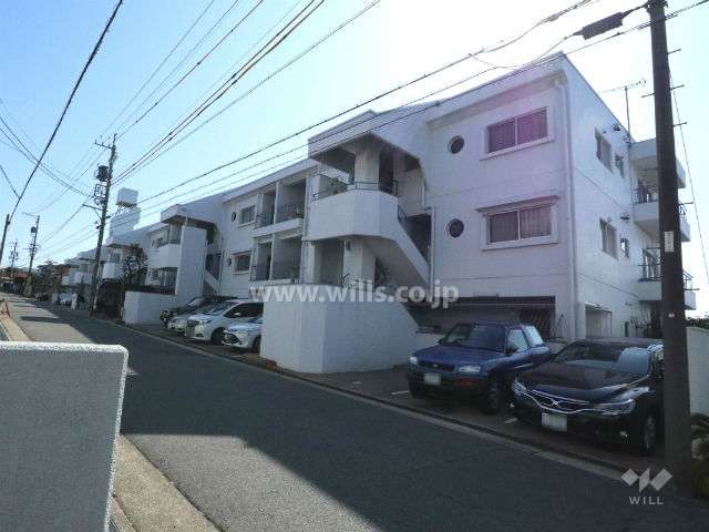 南ケ丘アイリスＢ棟の外観(北西側から)