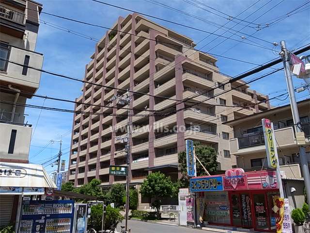 アウレリア豊中服部の外観（南東側から）