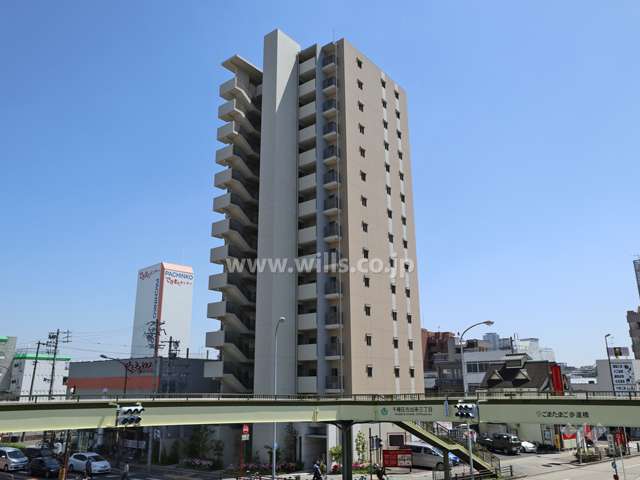 サンクレイドル千種古出来の外観(北西方向から)