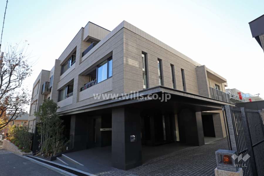 プラウド六甲篠原北町の外観（北東側）