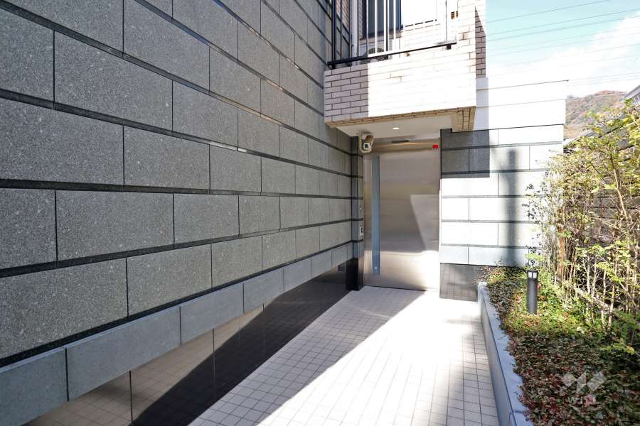 駐輪場の出入り口