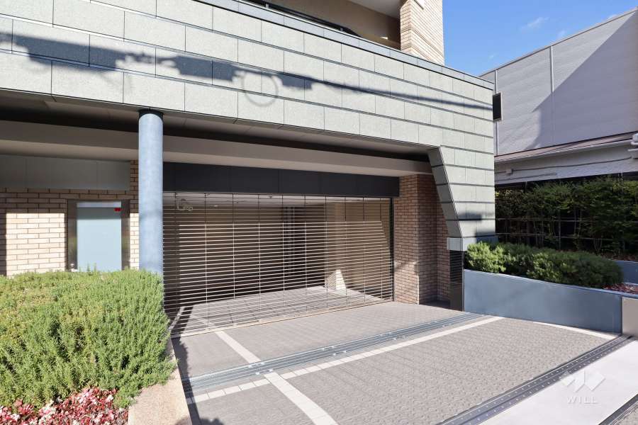 駐車場の出入り口