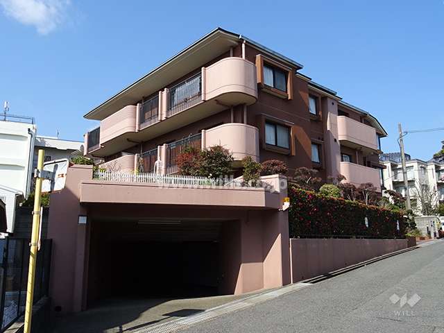 ジークレフ住吉山手の外観（南東側から）