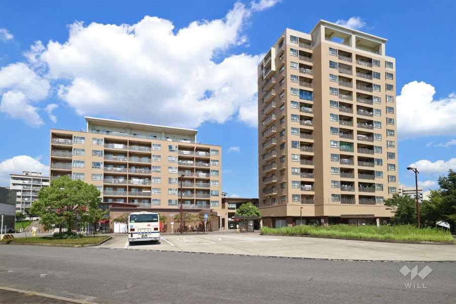 シティコーポ自由ヶ丘の遠景（南東側から）