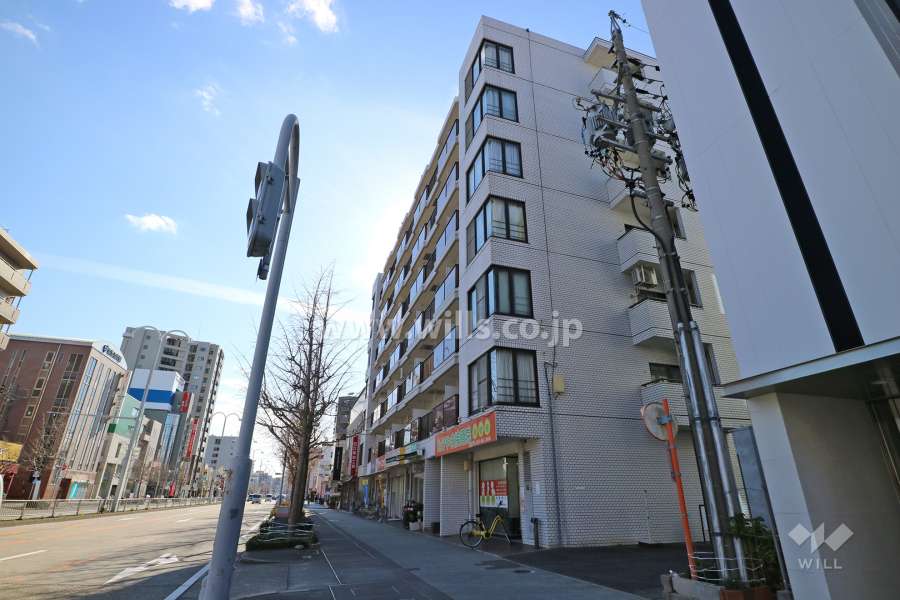 トーカンマンション御器所の外観(北東側から)