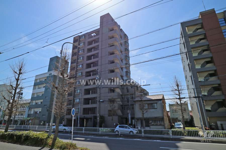 イトーピア川名の外観（北西側から）