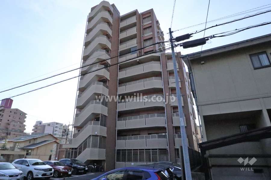 ローレルコート桜山丸屋町の外観（北側から）