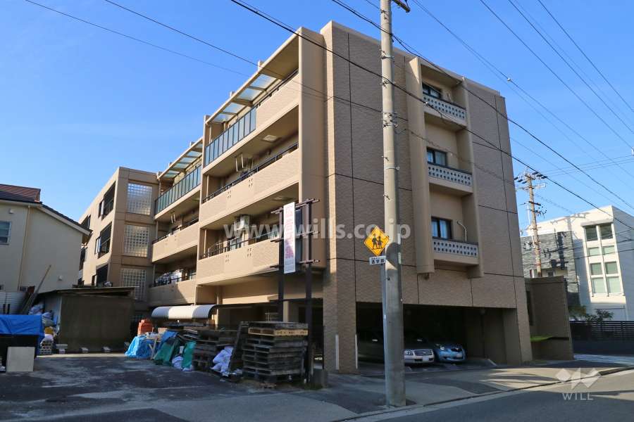 シャトー恵方町の外観(南東側から)