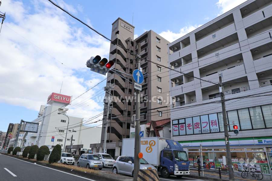 フレストステージ御器所の外観(北西側から)