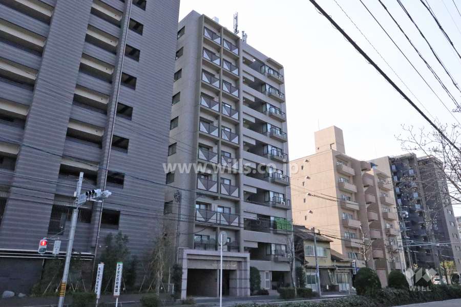 ロイヤルマンション桜山の外観（北東側から）
