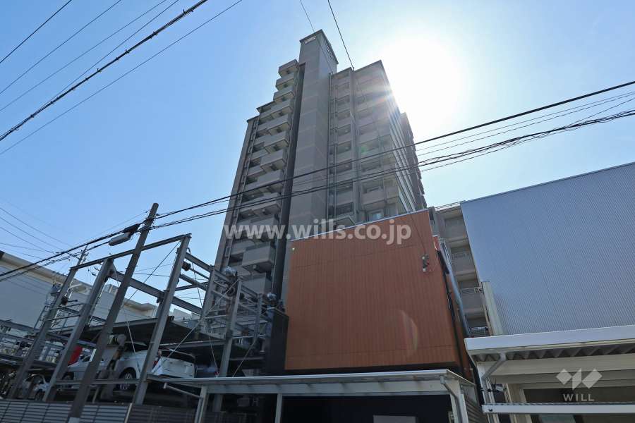 ライオンズシティ桜山の外観（北西側から）