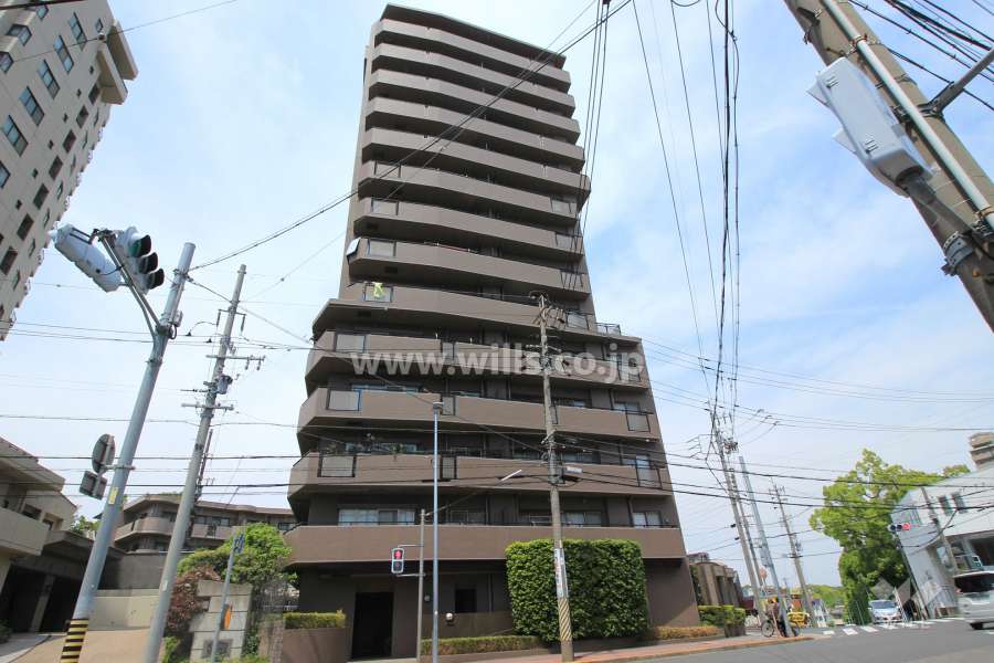 イトーピア八事雲雀ヶ岡の外観（南西側から）