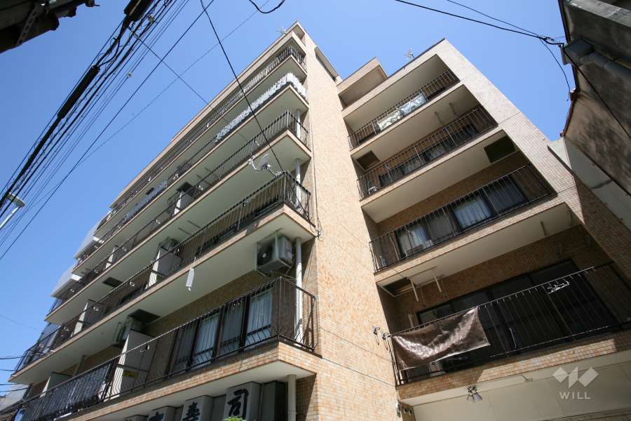 ライオンズマンション広路通りの外観(南側から)