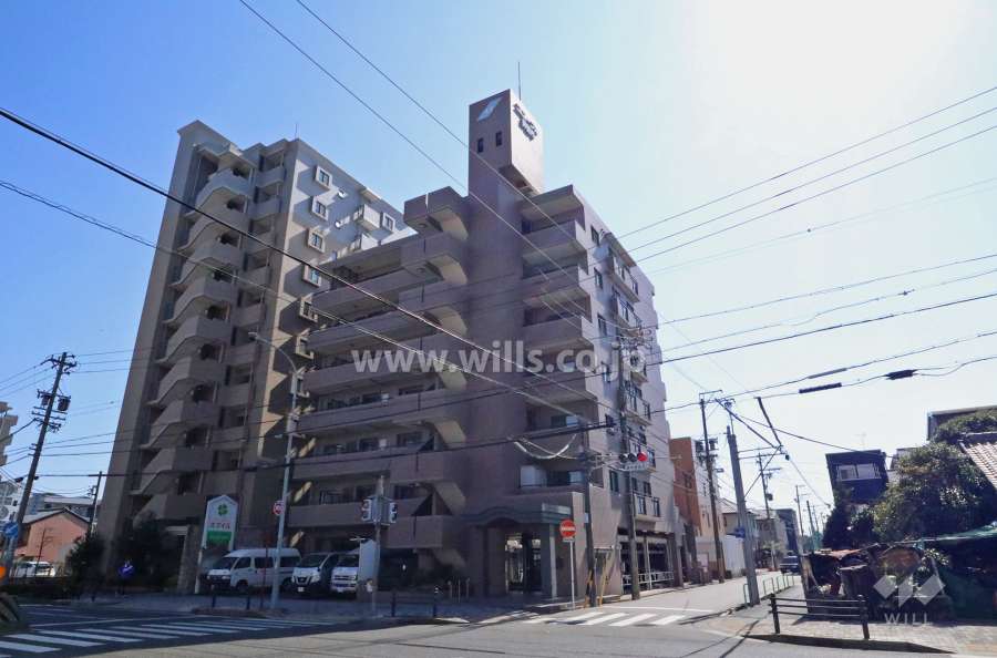 ユニーブル御器所の外観（北西側から）