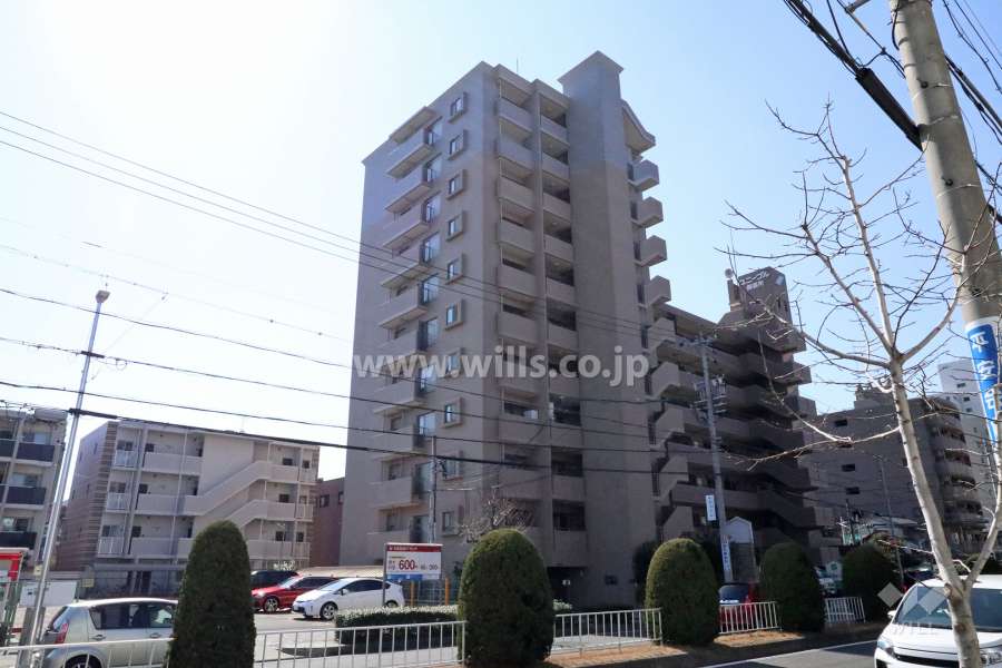 アイルシティ御器所２の外観（北東側から）