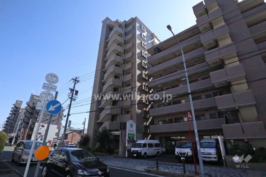 アイルシティ御器所２の外観（北西側から）