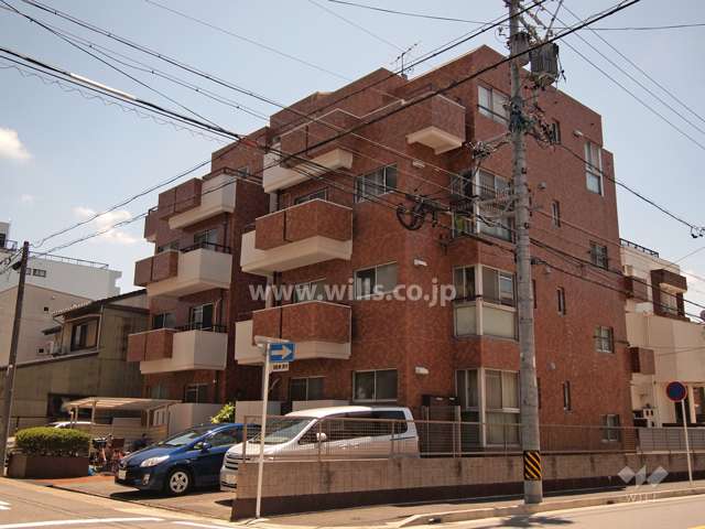 三旺マンション第2石川橋の外観（北西側から）