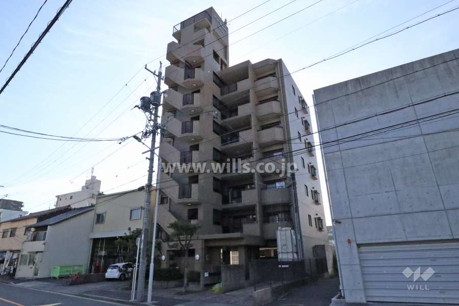 セントラルハイツ桜山の外観（北側から）