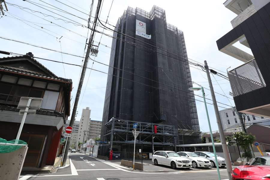 D`クラディア桜山の外観（北東側から）