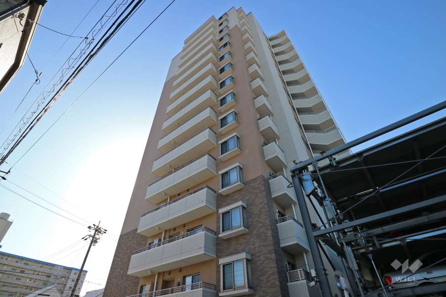 D'クラディア桜山の外観（北東側から）