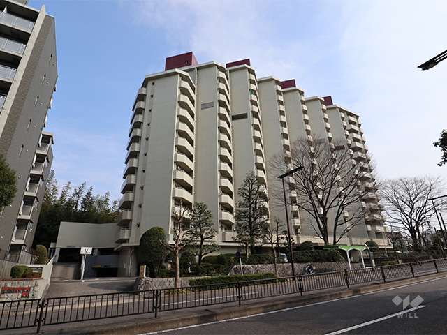 シーアイマンション山手の外観（北西側から）