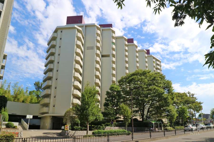 シーアイマンション山手の外観（北西側から）