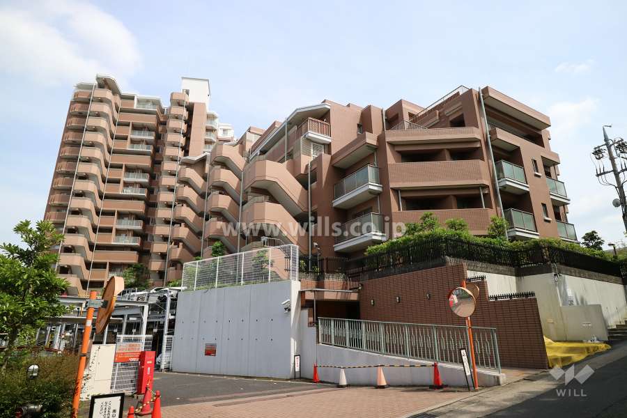 山手通シティハウスの外観（北西側から）
