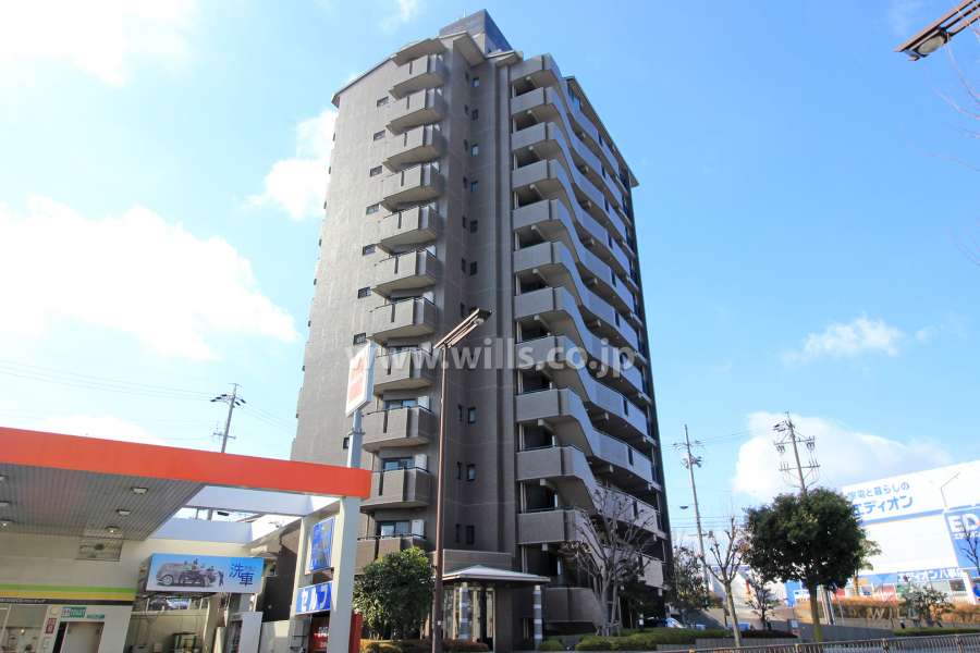 イトーピア八事マンションの外観（東側から）