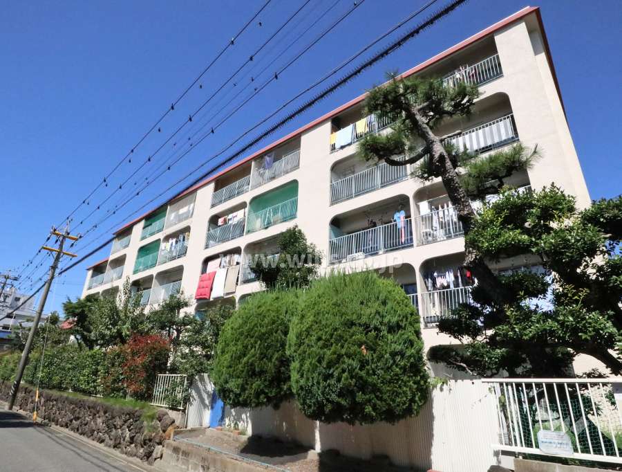 パラシオン鶴舞の外観（南側から）