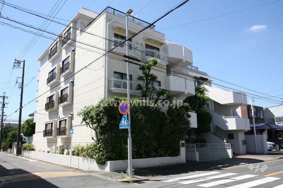 荘苑川原第1の外観(北東側から)