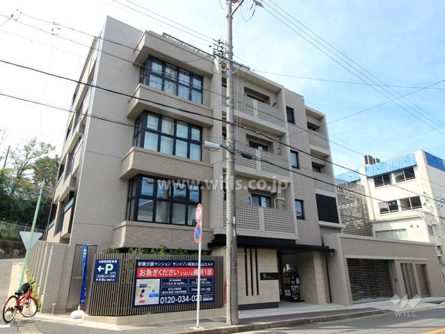 サンメゾン昭和川名山エルドの外観（東側から）