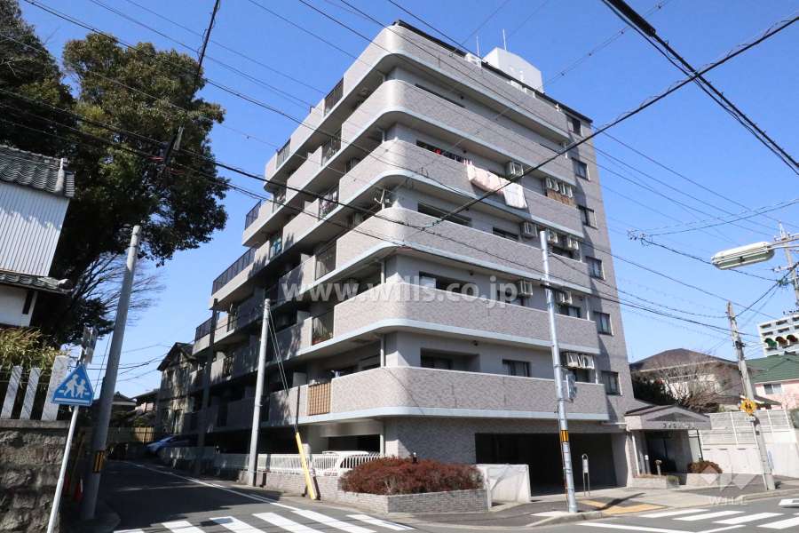 アメニティ川名の外観（南東側から）