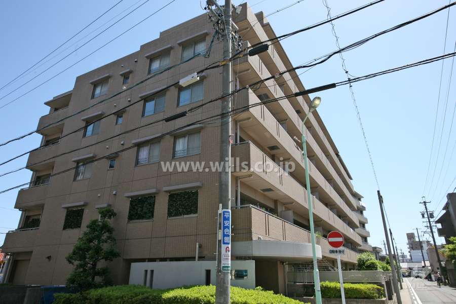 川名本町パークホームズの外観(西側から)