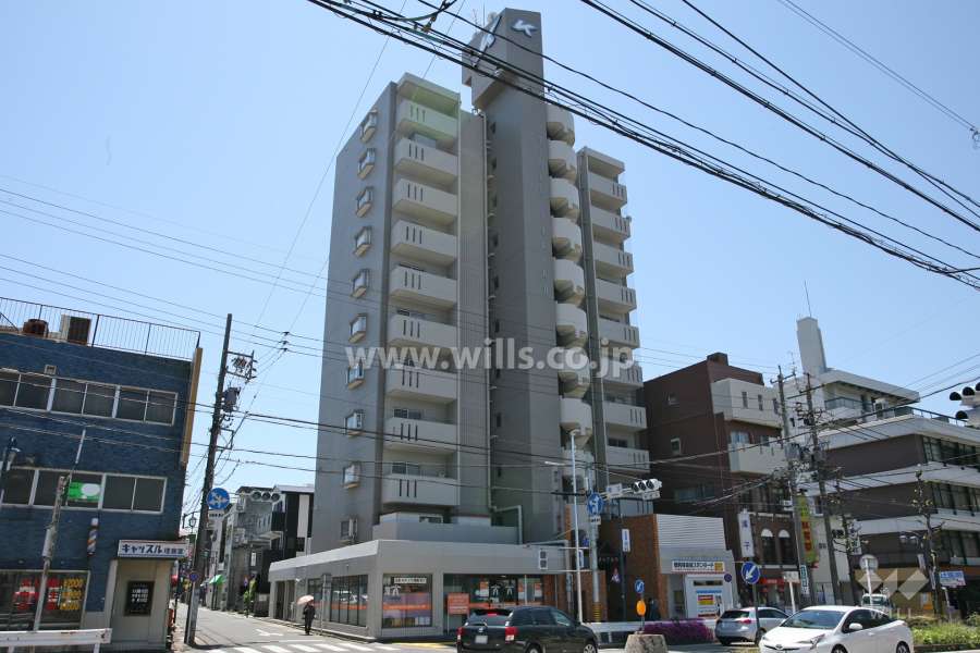 ノーブル滝子の外観(北東側から)