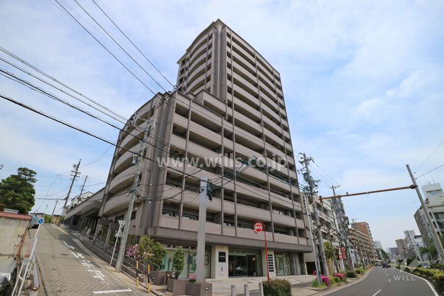 サンハウス滝川の外観（西側から）