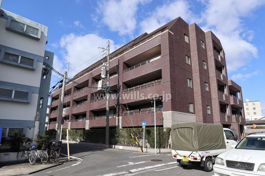 シティハウス御器所の外観(南西側から)