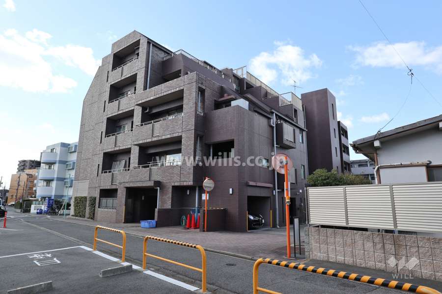 シティハウス御器所の外観(北東側から)