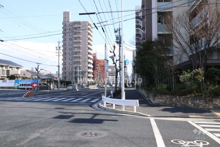 北側前面道路