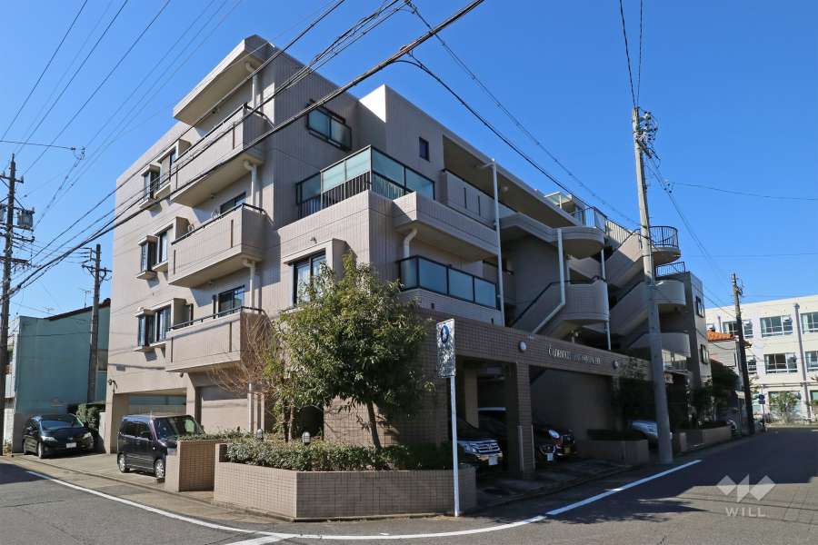 グローリアス萩原町の外観（北東側から）
